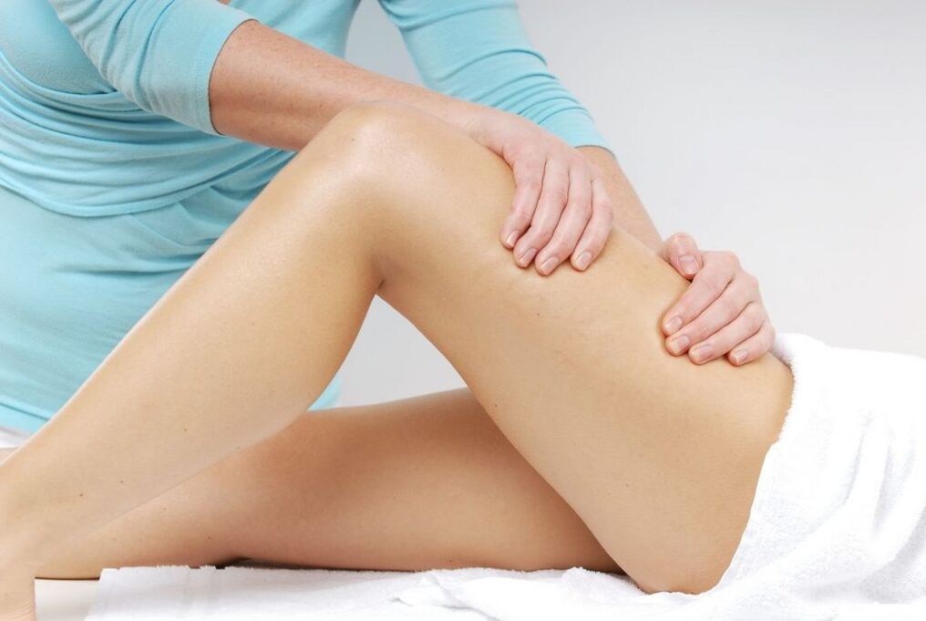 Massage bei Arthrose des Kniegelenks