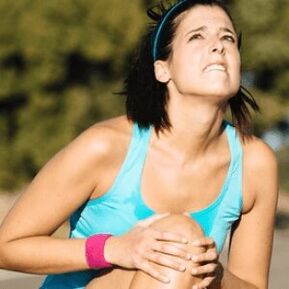 Schmerzen im Kniegelenk mit Arthrose